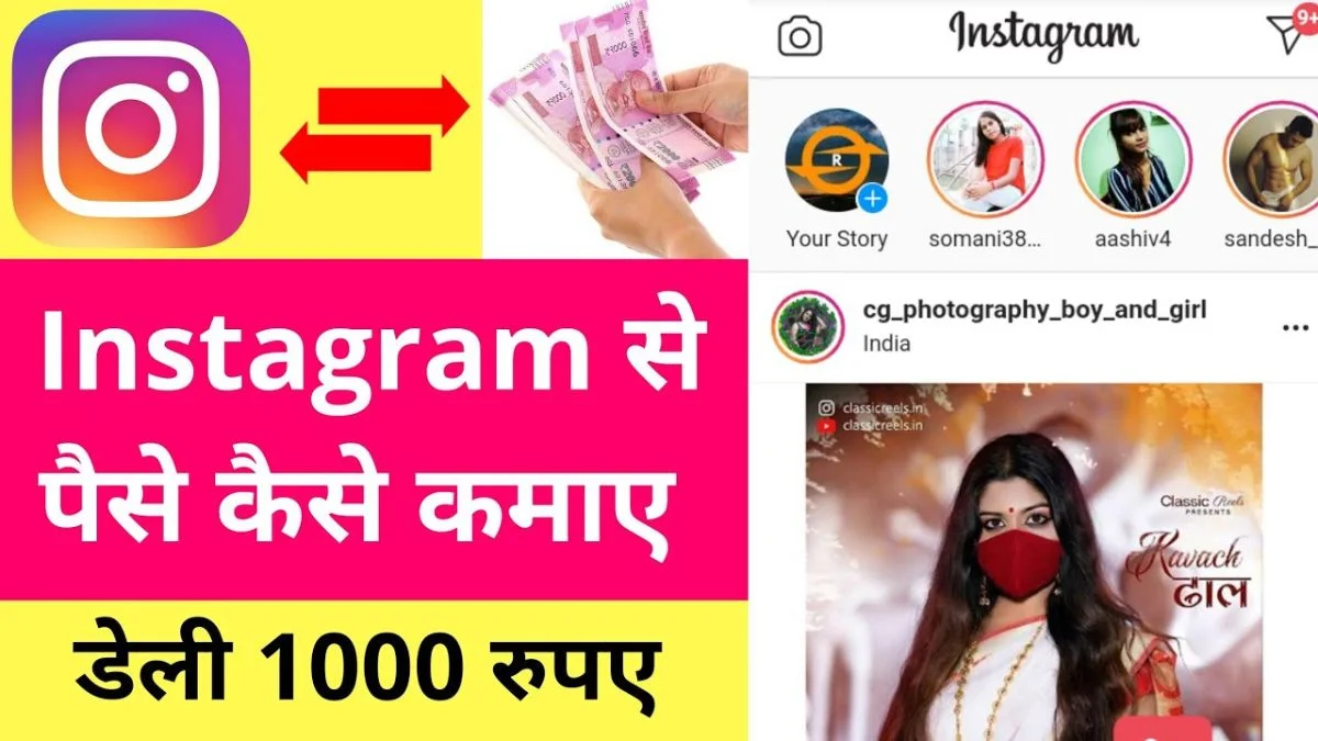 Instagram Se Paise Kaise Kamaye