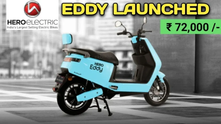 Hero Eddy Electric Scooter