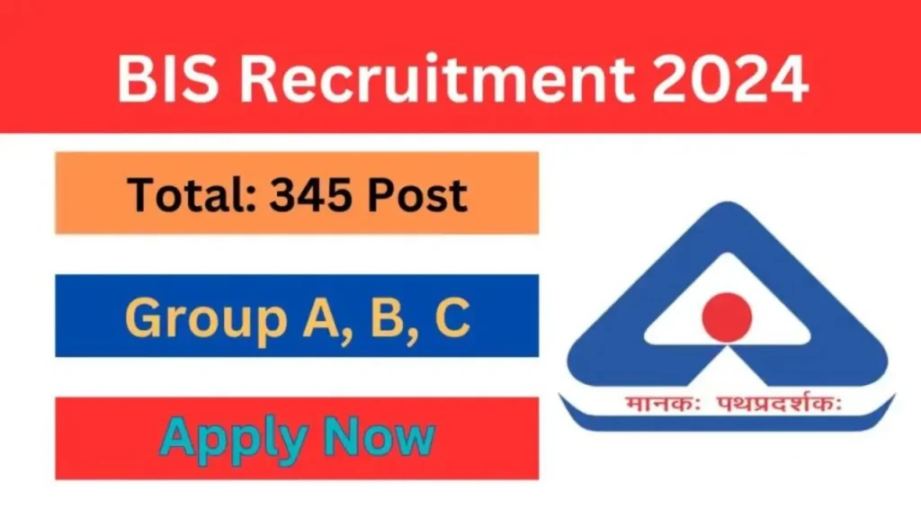 BIS Recruitment 2024 apply online