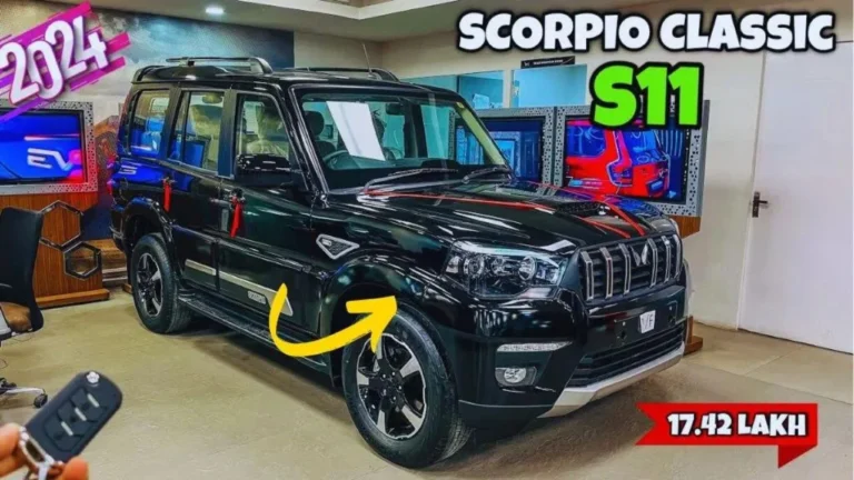 New Mahindra Scorpio S11